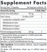 Nordic Flora Probiotic Daily | 12 milijardi aktivnih stanica - 60 kapsula