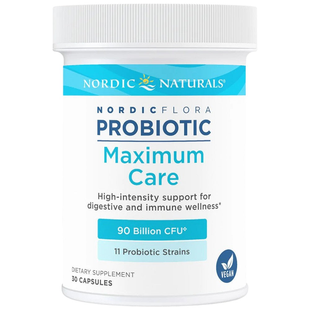 Nordic Flora Probiotic Maximum Care | 90 milijardi aktivnih stanica - 30 kapsula