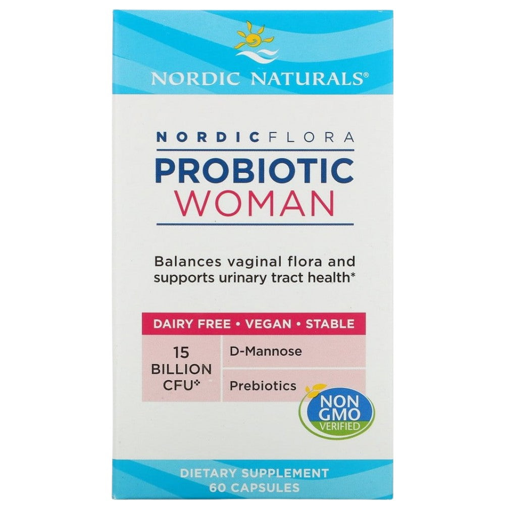 Nordic Flora Probiotic Woman | 15 milijardi aktivnih stanica - 60 kapsula