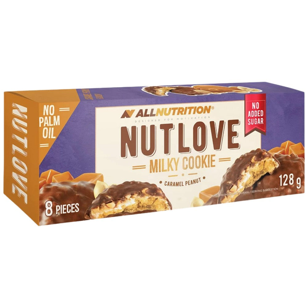 NutLove Mliječni kolačić | Karamela & Kikiriki - 128 grama