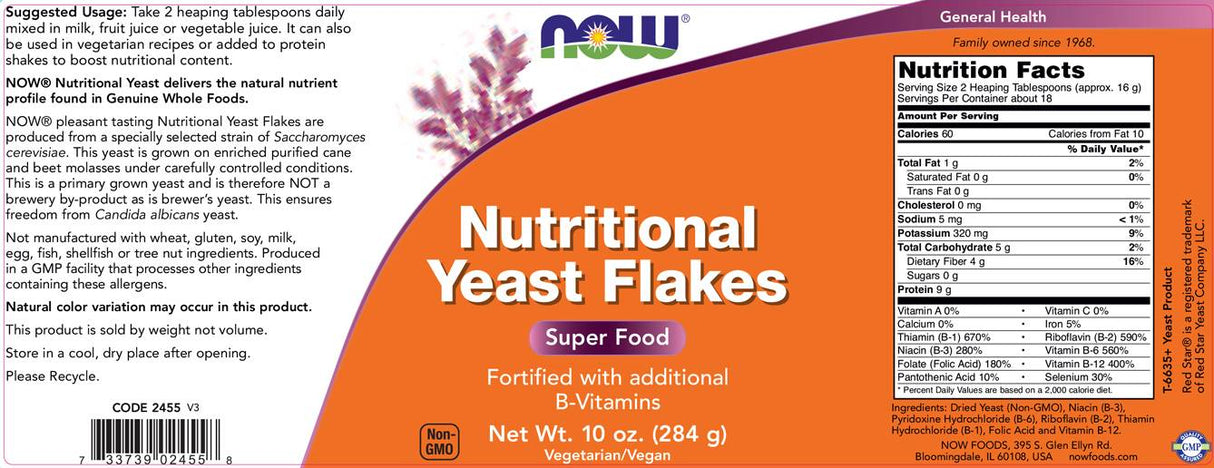 Nutritivne pahuljice kvasca - 284 grama