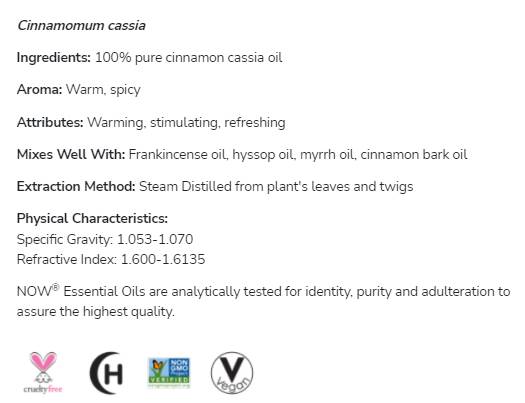 Cimet Cassia ulje | 100% čista cinnamomum cassia - 10 ml