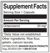 Octaco<tc>san</tc>ol 20 mg | Maksimalna jačina - 30 kapsula