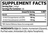 Omega-3 1000 mg - 100 mekih gelova