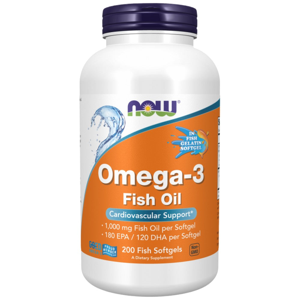 Omega 3 1000 mg | Softgelovi od riblje želatine - 200 gel kapsula