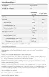 Omega 3 1000 mg | Softgelovi od riblje želatine - 200 gel kapsula