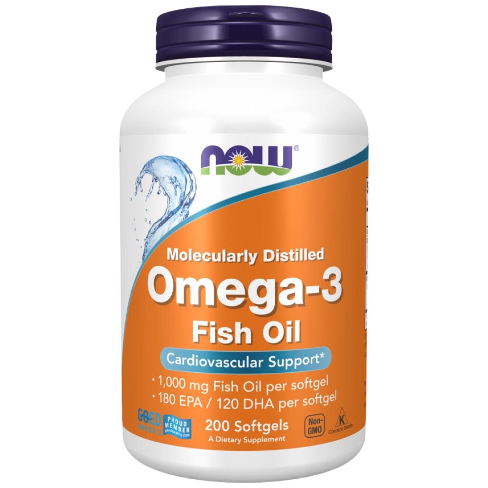 Omega 3 1000 mg/molekularno destilirana - 200 gel kapsula