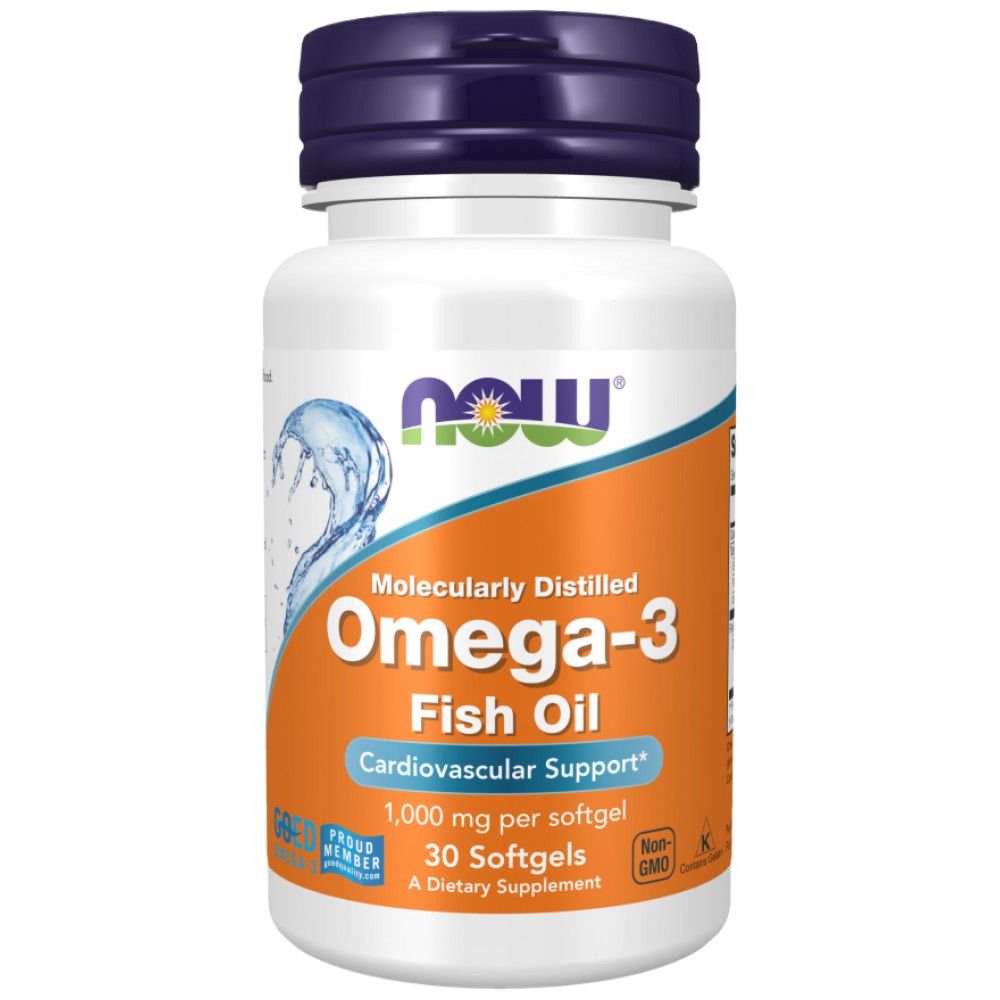 Omega 3 1000 mg/molekularno destilirana - 30 gel kapsula