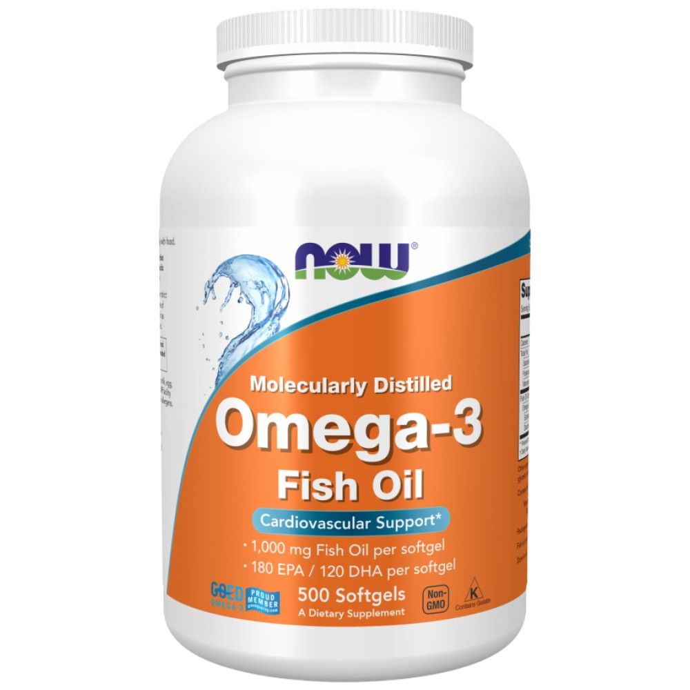 Omega 3 1000 mg/molekularno destilirana - 500 gel kapsula