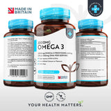 Omega 3 2000 mg /EPA 660 mg, DHA 440 mg/ Čisto riblje ulje /240 kapsula, 120 doza/ <tc>Nutravita</tc>