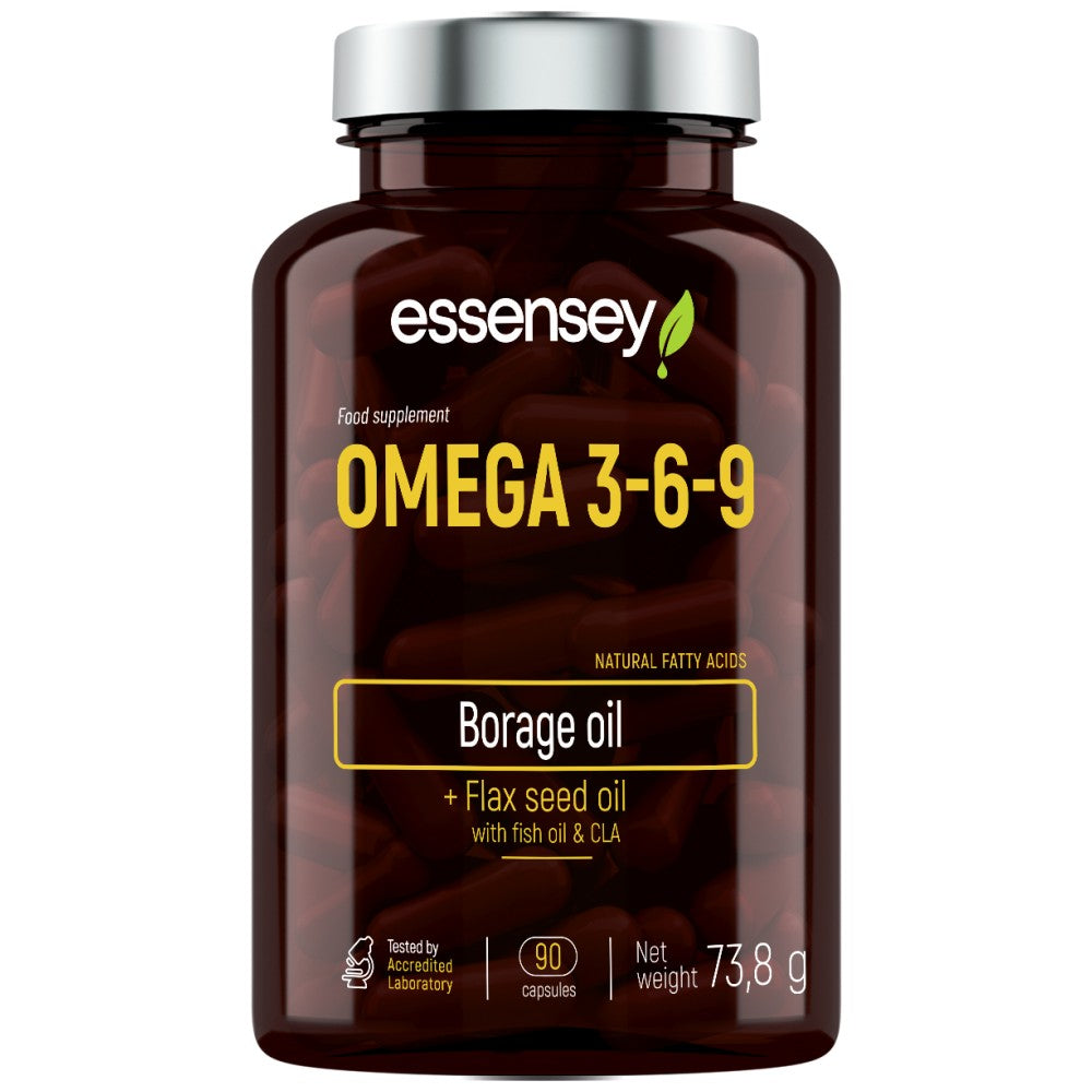 Omega 3-6-9 s ribljim uljem - 90 gel kapsula