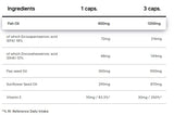 Omega 3-6-9 | s ribljim uljem, lanenim uljem & Suncokretovo ulje - 100 kapsula