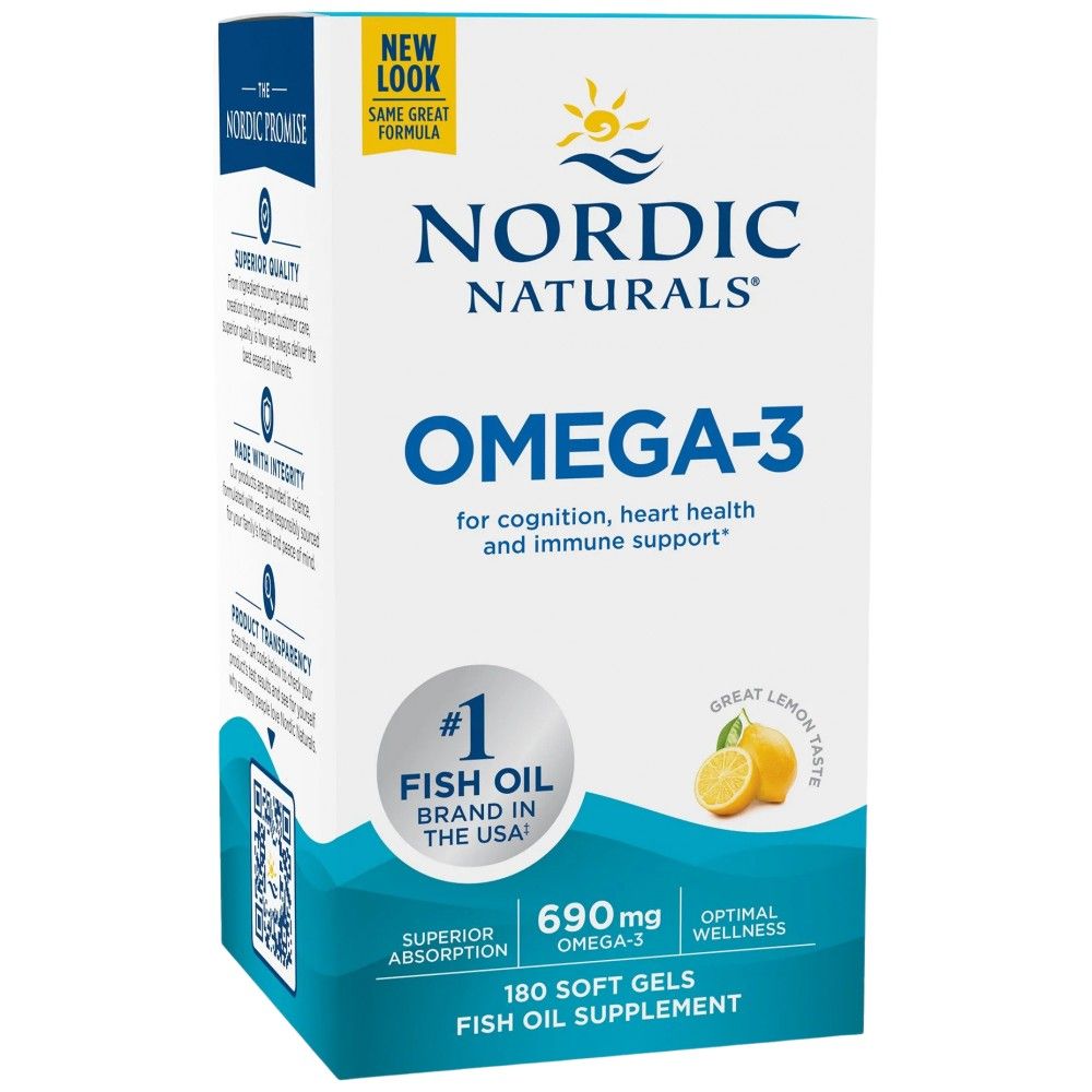 Omega-3 690 mg - 180 mekih gelova