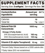 Omega-3 BP Optimum | Sa vitaminom E - 60 gel kapsula