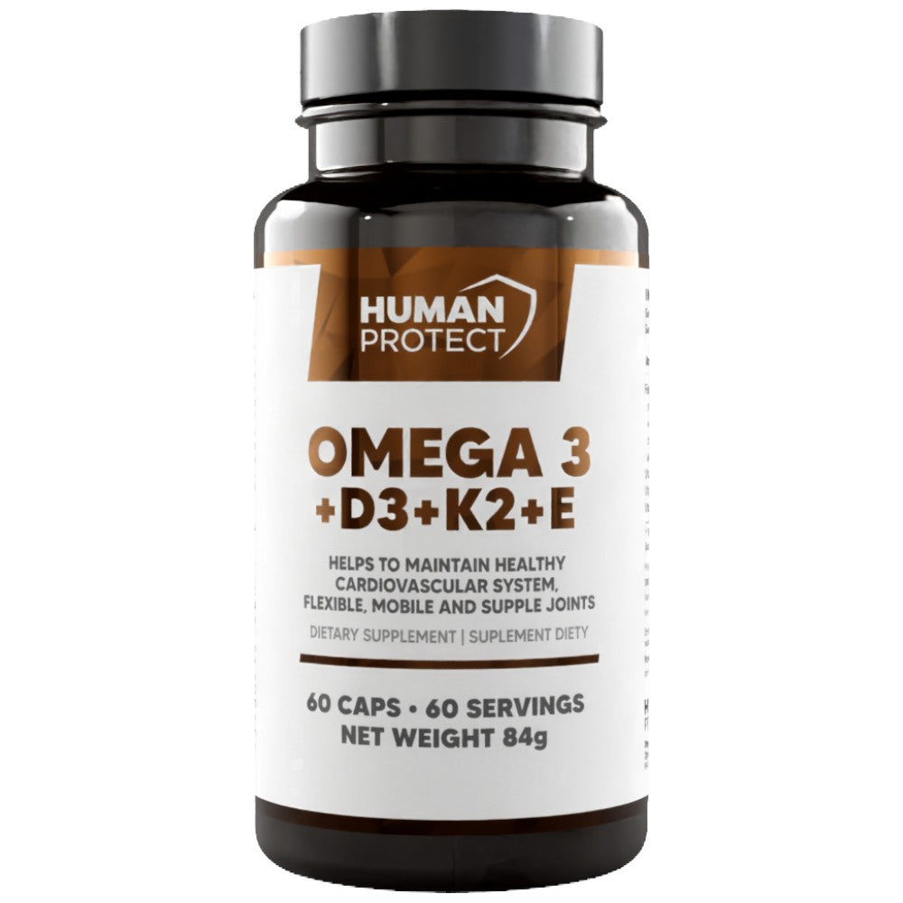 Omega 3 + D3 + K2 + E 60 kapsula