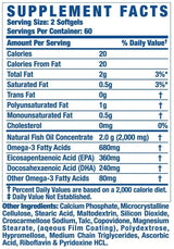 Omega 3 riblje ulje 120 gel kapsula