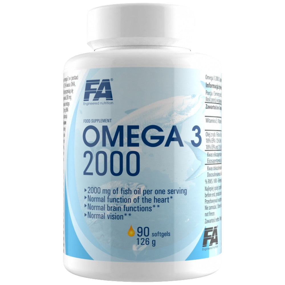 Omega 3 riblje ulje 2000 - 90 gel kapsula