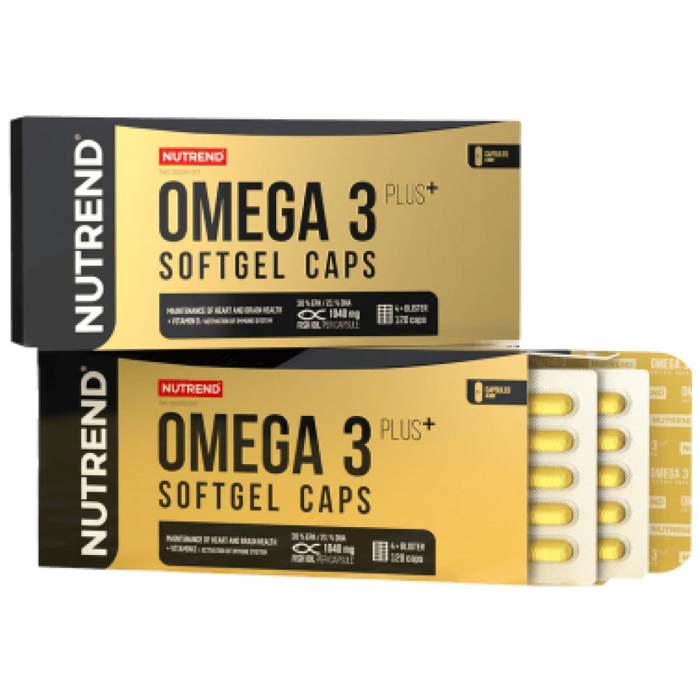 Omega 3 Plus Compressed Caps - 120 gel kapsula
