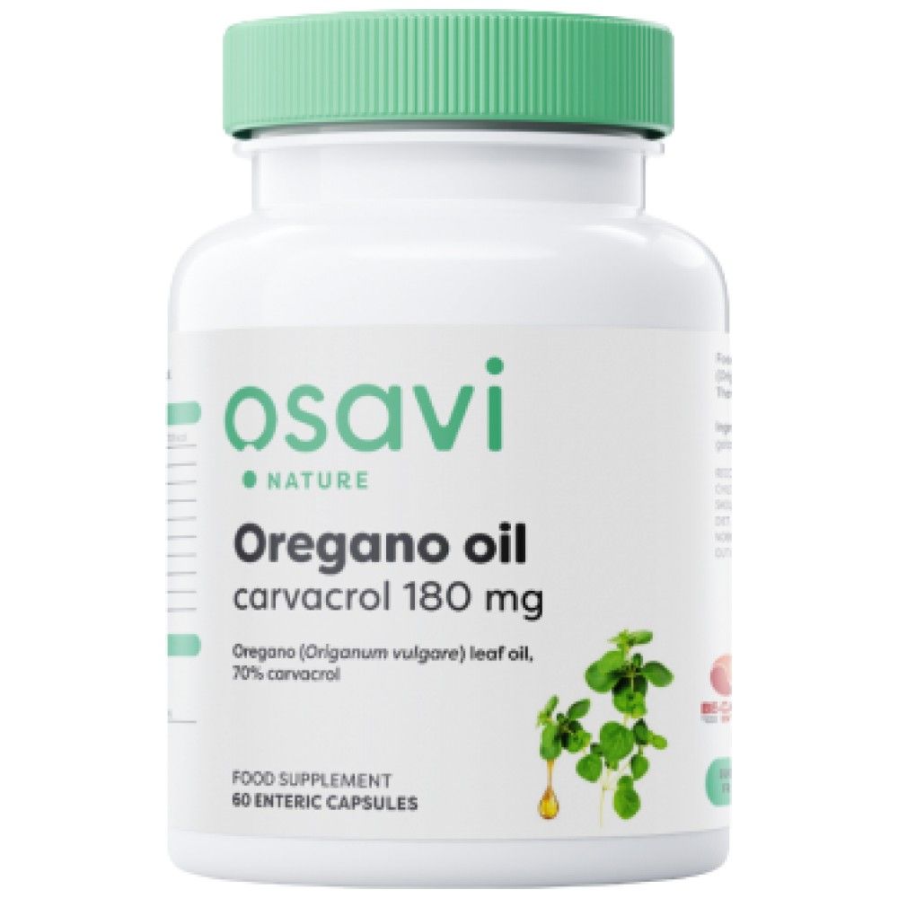 Origano ulje 257 mg | 70% Carvacrol - 60 kapsula