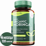Organska Moringa - Bio Moringa 600 mg 120 veganskih kapsula