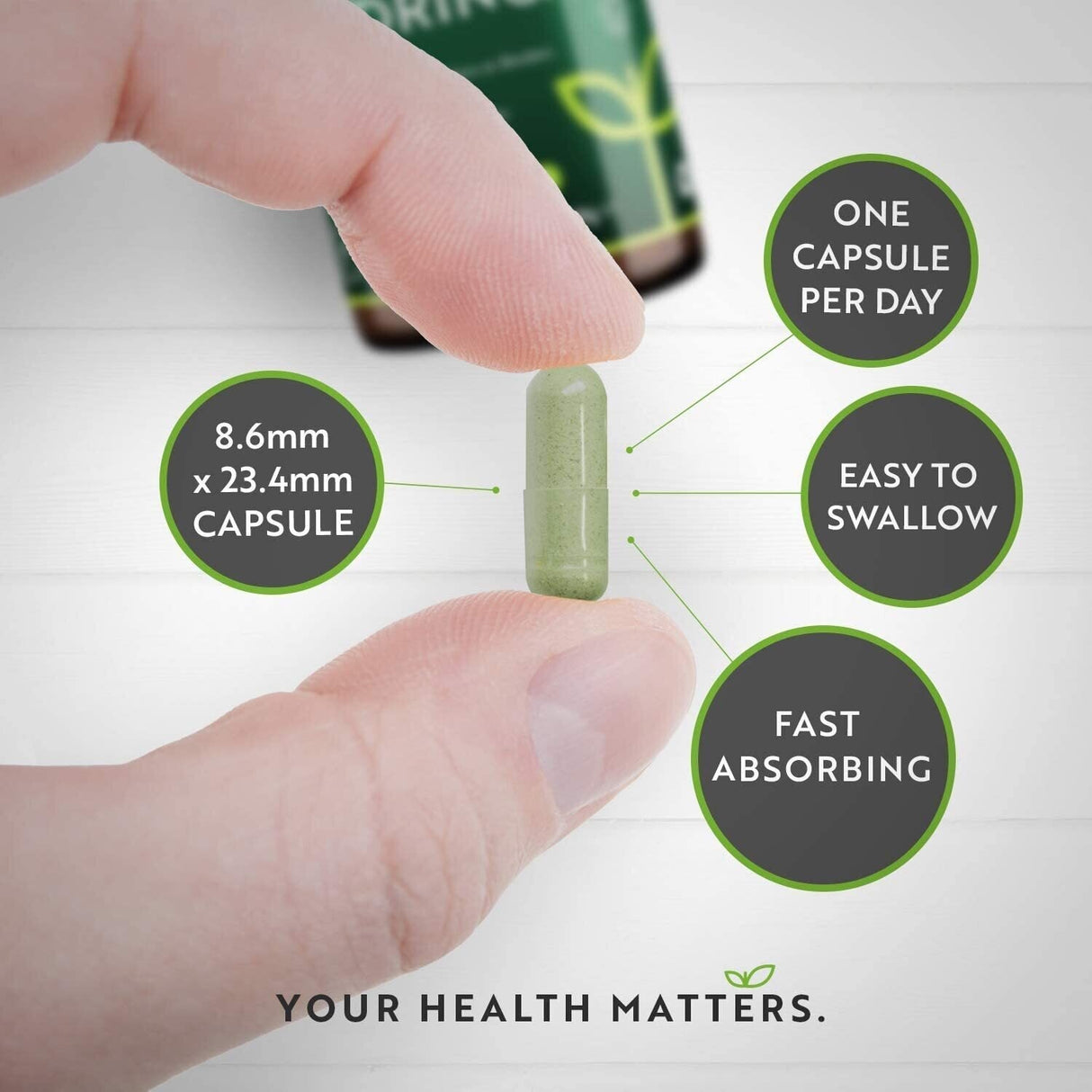 Organska Moringa - Bio Moringa 600 mg 120 veganskih kapsula