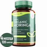 Organska Moringa - Bio Moringa 600 mg 120 veganskih kapsula