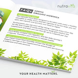Organska Moringa - Bio Moringa 600 mg 120 veganskih kapsula