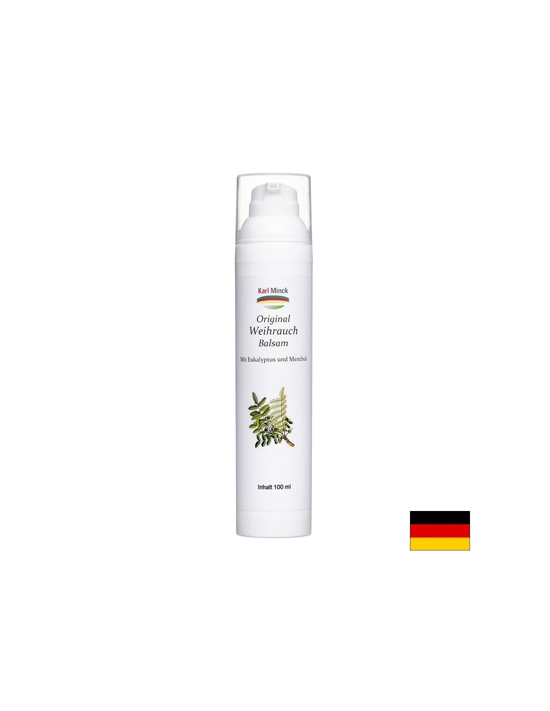 Original Weihrauch Balsam mit Eukalyptus und Menthol - Balzam s tamjanom, mentolom i eukaliptusom, 100 ml <tc>Karl Minck</tc>