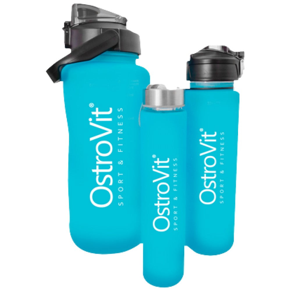 <tc>OstroVit</tc> Boce za vodu | 3 u 1 - Plave 2000 + 900 + 500 ml