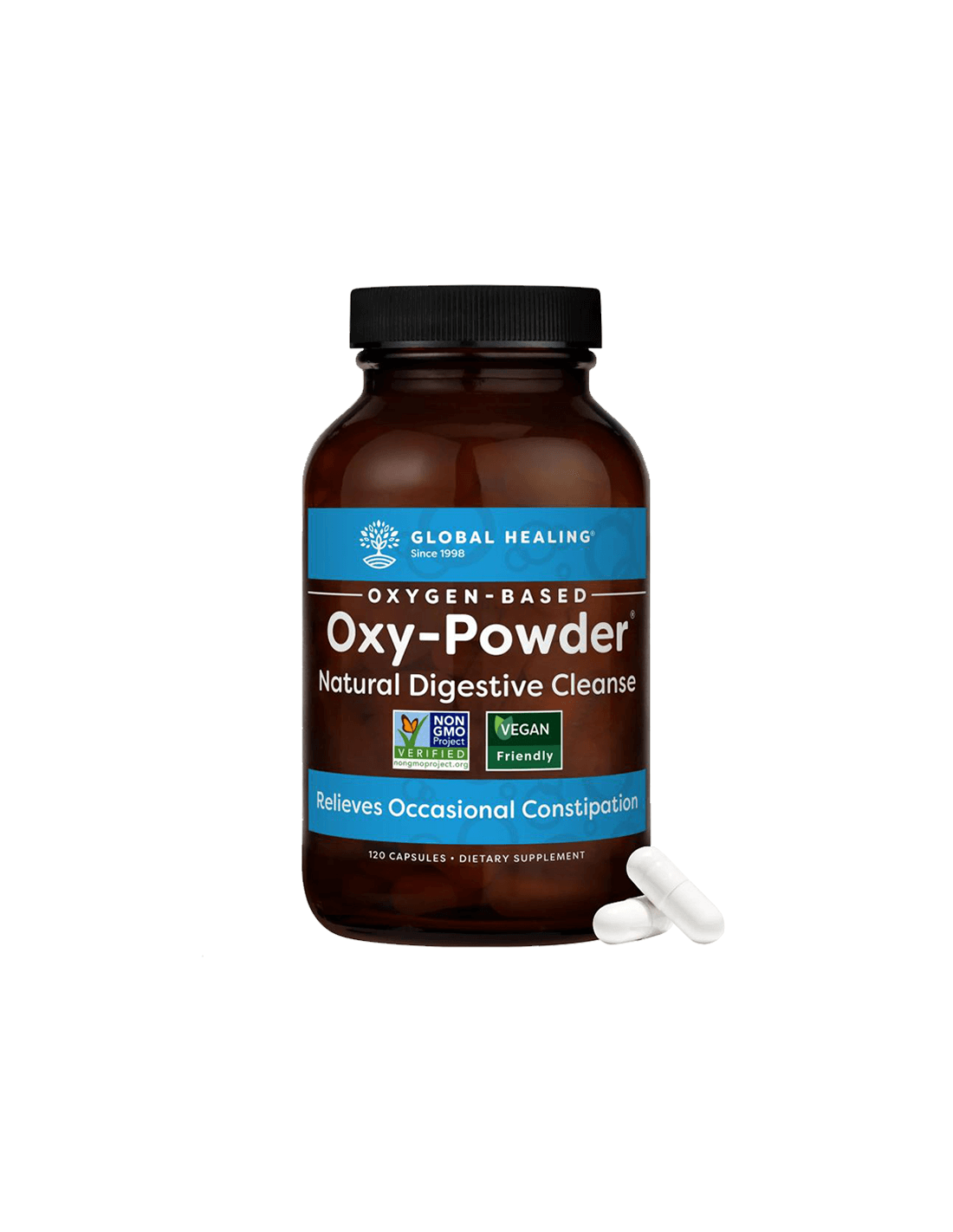 Oxy-Powder Natural Digestive Cleanse - Prirodno čišćenje probave, 60 kapsula Global Healing