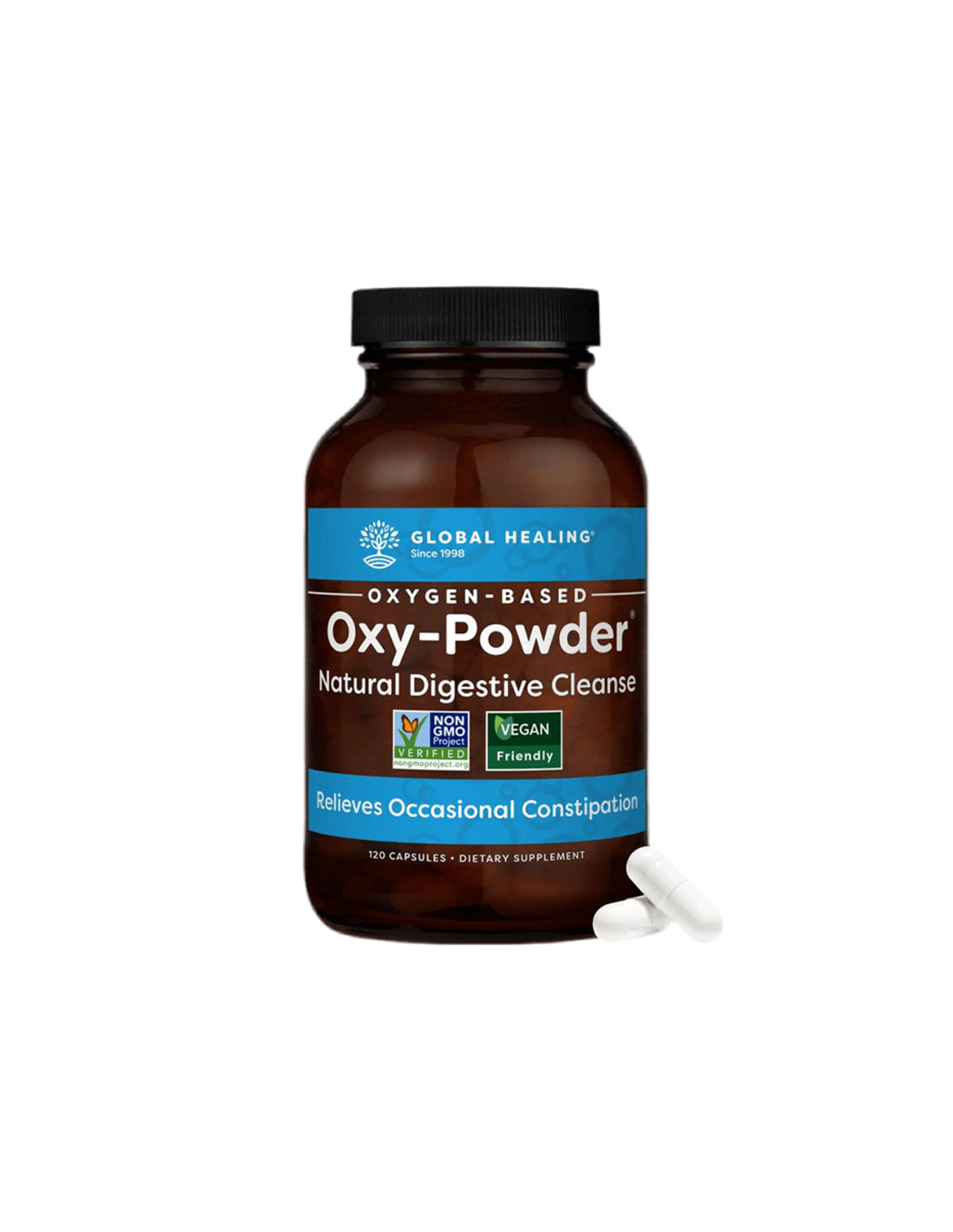 Oxy-Powder Natural Digestive Cleanse - Prirodno čišćenje probave, 60 kapsula Global Healing