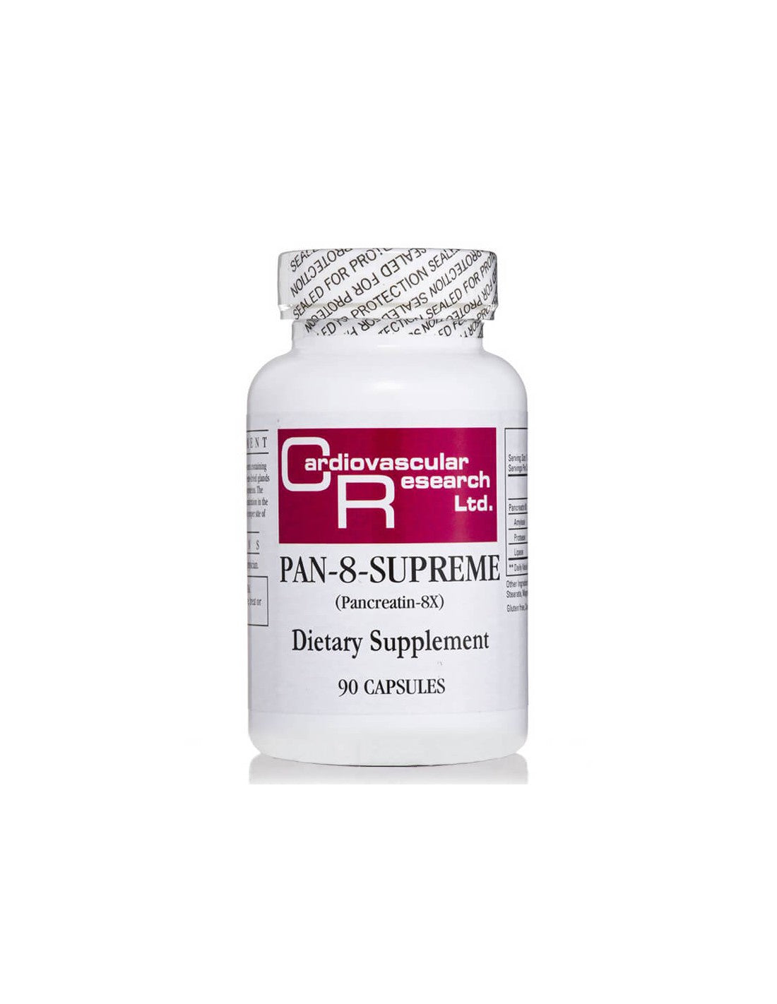 Enzimski kompleks PAN-8-SUPREME - Za dobru probavu i ugodu želuca, 90 kapsula
