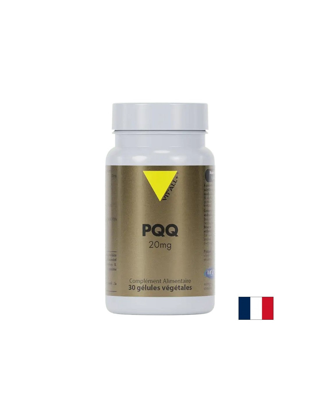 Zdravlje stanica, rad srca i mozga - Pyrroloquinoline Quinone PQQ, 20 mg, 30 kapsula