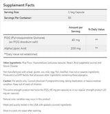 PQQ 40 mg ekstra snage | s alfa lipoinskom kiselinom 200 mg - 50 kapsula