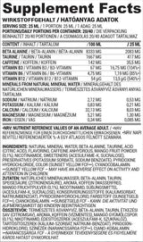 PWO Protok tekućine | Tekućina prije vježbanja - 500 ml