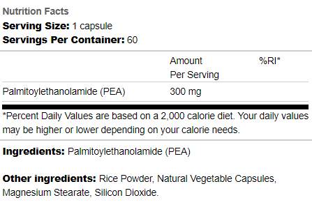 Palmitoiletanolamid 300 mg - 60 kapsula