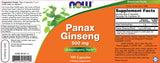 Panax Ginseng 500 mg - 100 kapsula