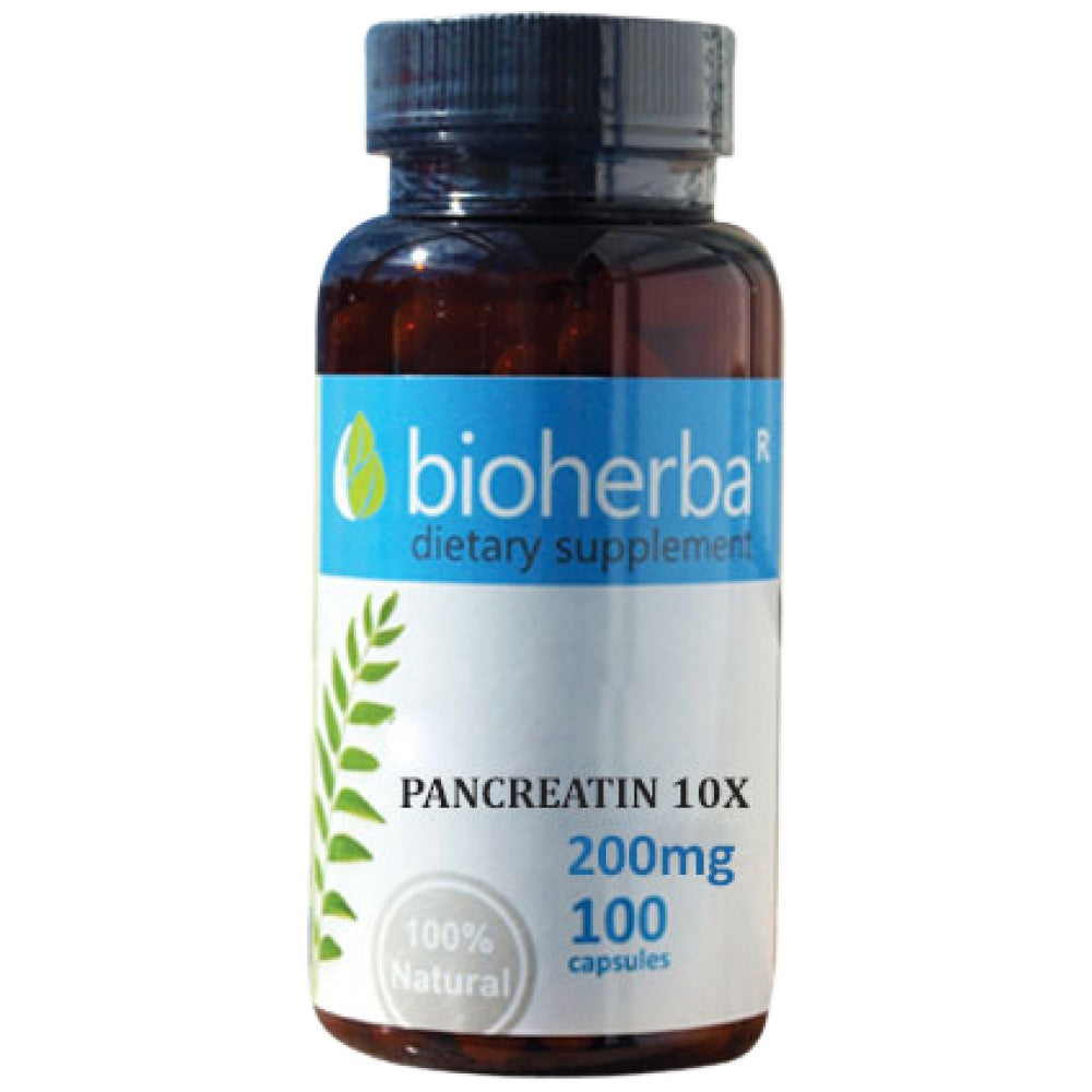 Pancreatin 10x 200 mg - 100 kapsula