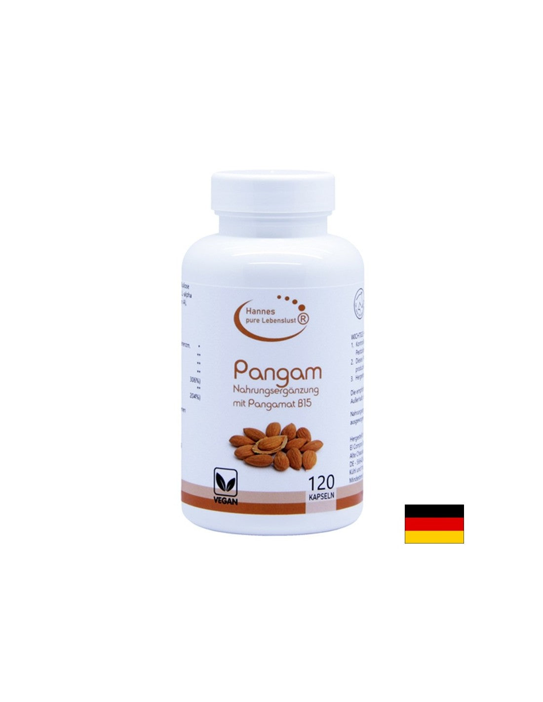 Pangam Nahrungsegänzung mit Pangamat B15 - Pangam (vitamin B15), 120 kapsula El Compra