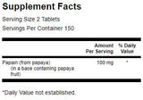 Papaya Supreme 50 mg - 300 tableta