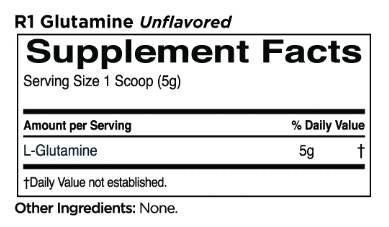 Glutamin | 100% mikronizirani L -glutamin - 398 grama