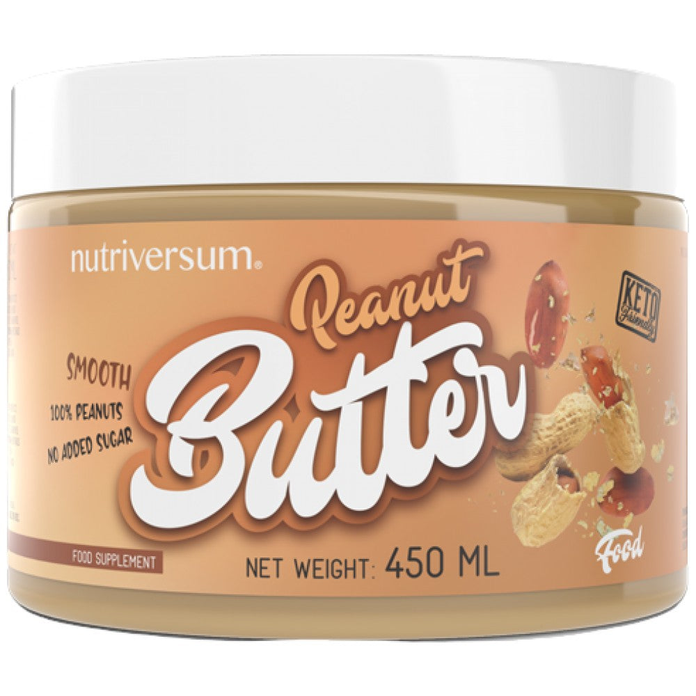 Maslac od kikirikija Smooth | Keto Friendly 450 grama