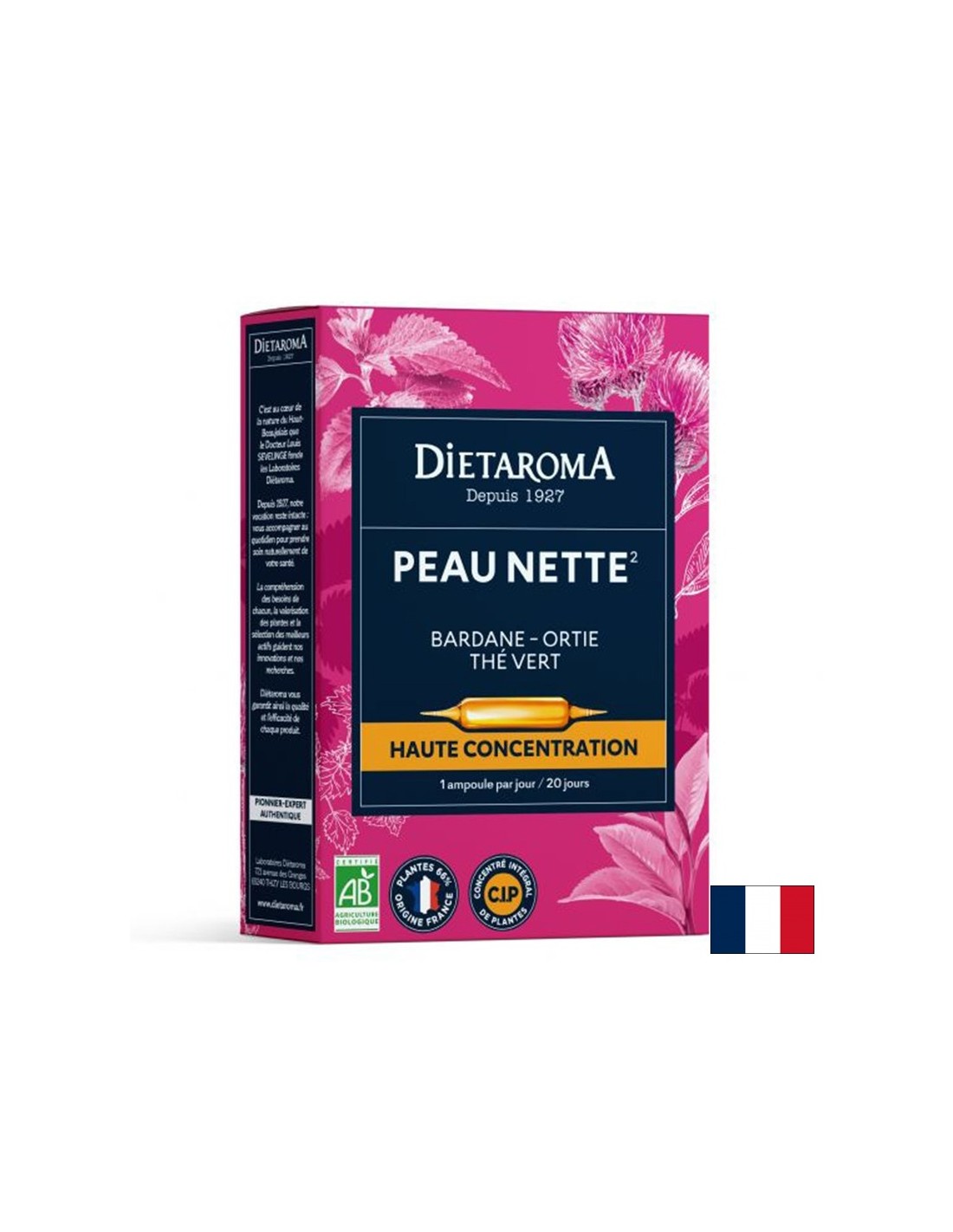 Peau Nette Clean Skin, 20 ampula za piće