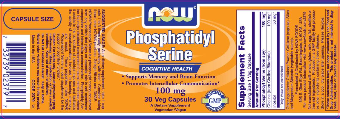 Phosphatidyl Serine 100 mg - 30 kapsula