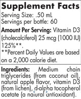 Biljni vitamin D3 tekućina - 30 ml