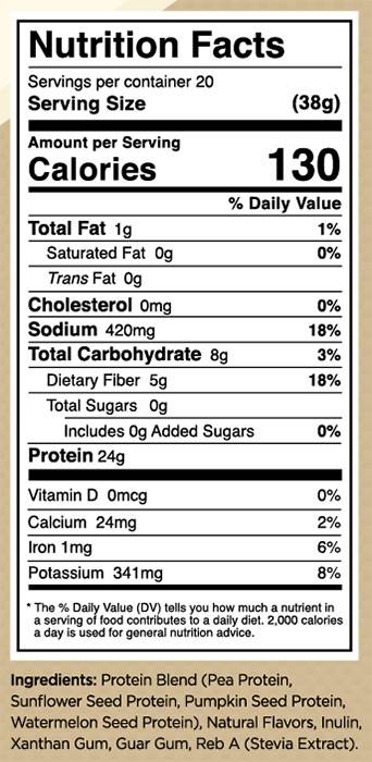 Biljni protein | 100% veganska formula - 630 grama