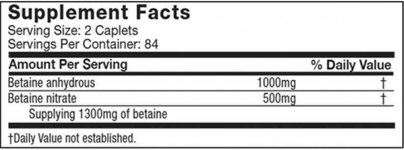 Platinum Betaine 168 kapsula