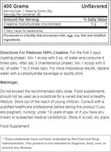 Platinum kreatin - 400 grama