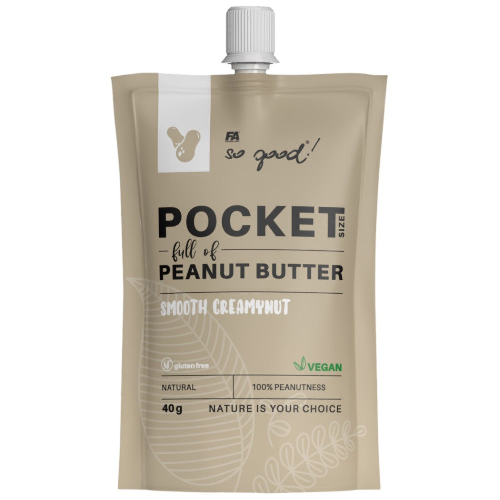 Džepna veličina/puna paste od maslaca od kikirikija/glatka 40 grama