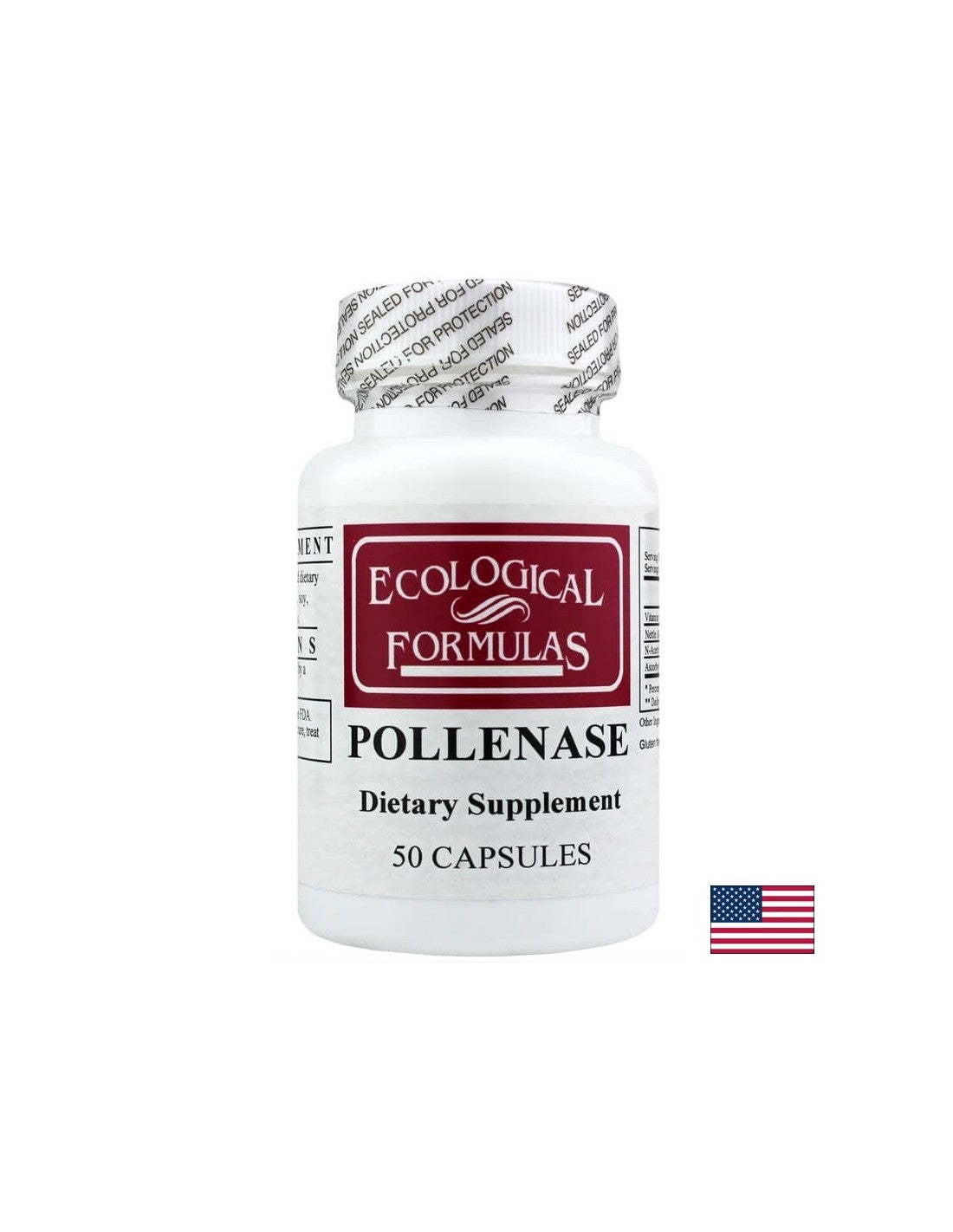 Pollenase - Pollenase, 50 kapsula Ekološke formule